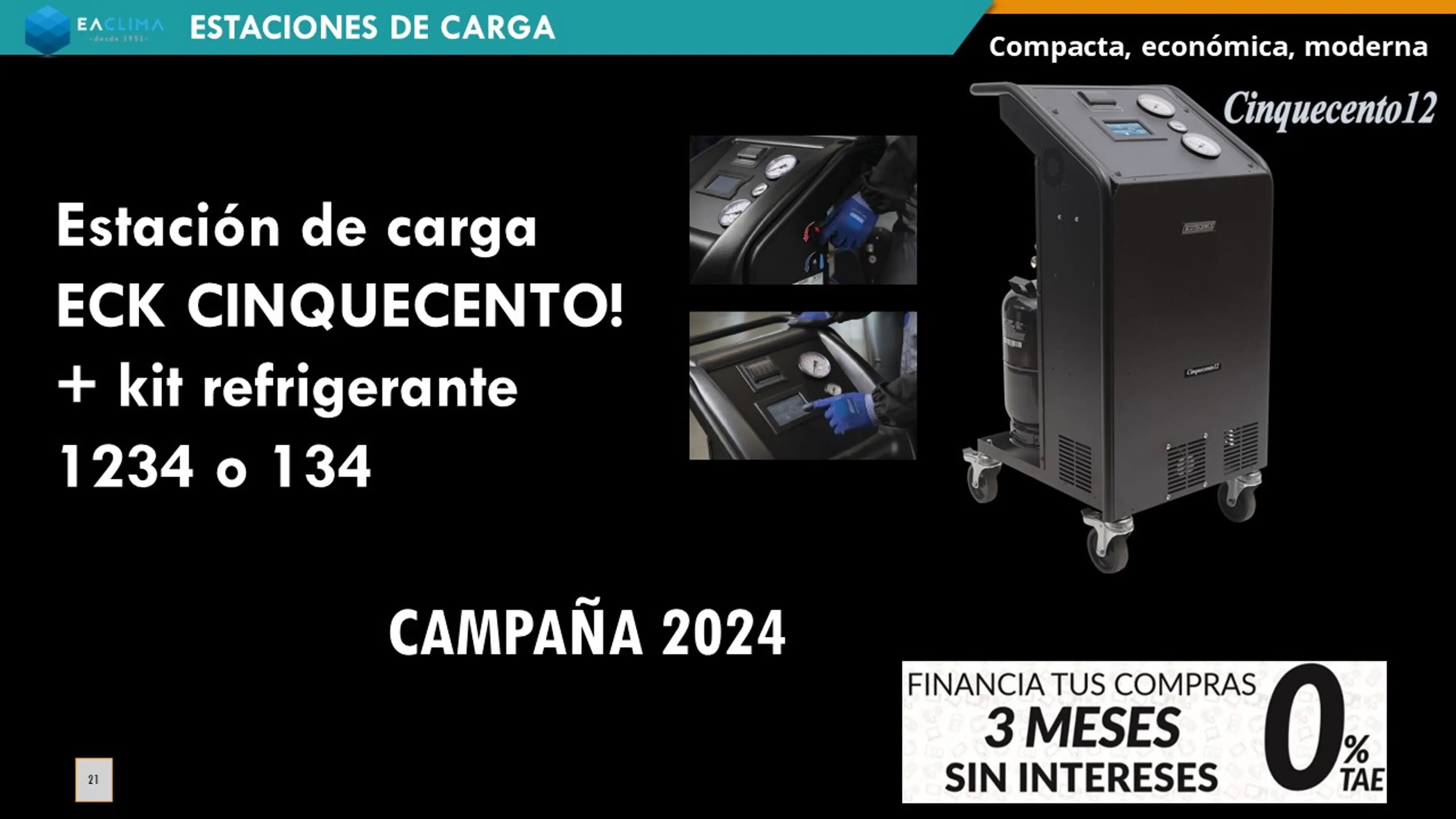 Estación de Carga Cincuecento