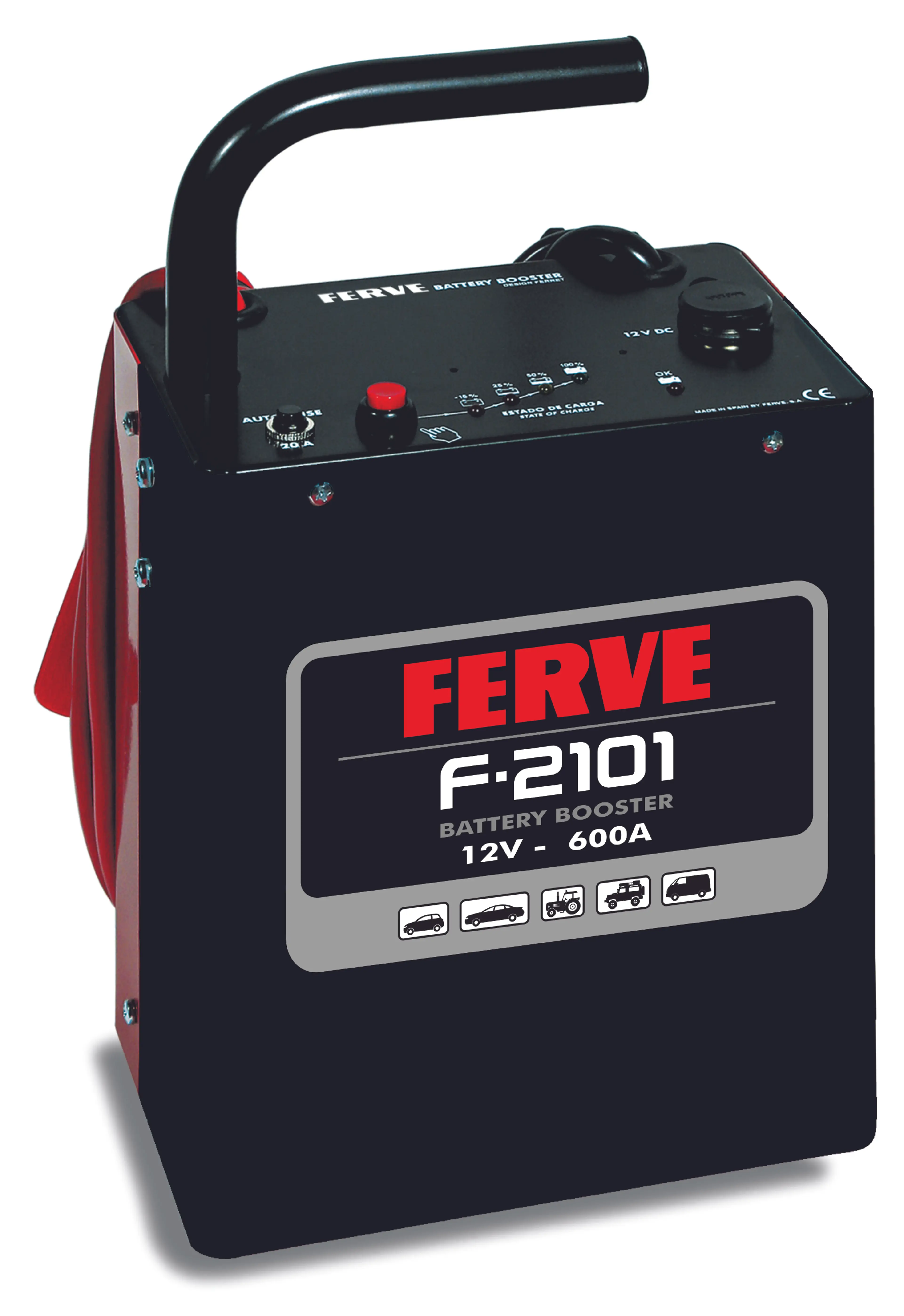 ARRANCADOR 12 V 600 A  (1500 A PICO