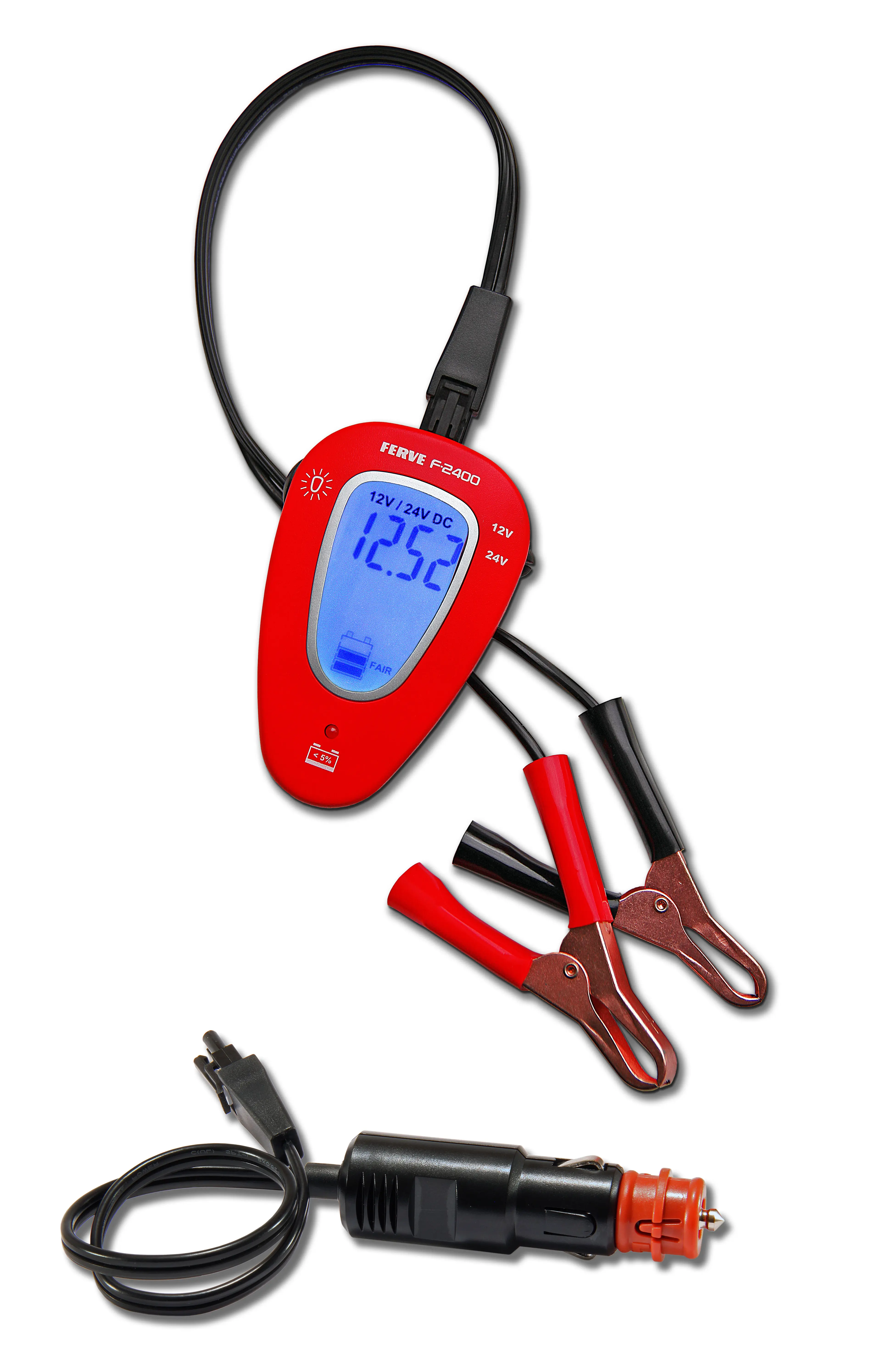 TESTER ANALIZADOR DE BATERIA 12-24V