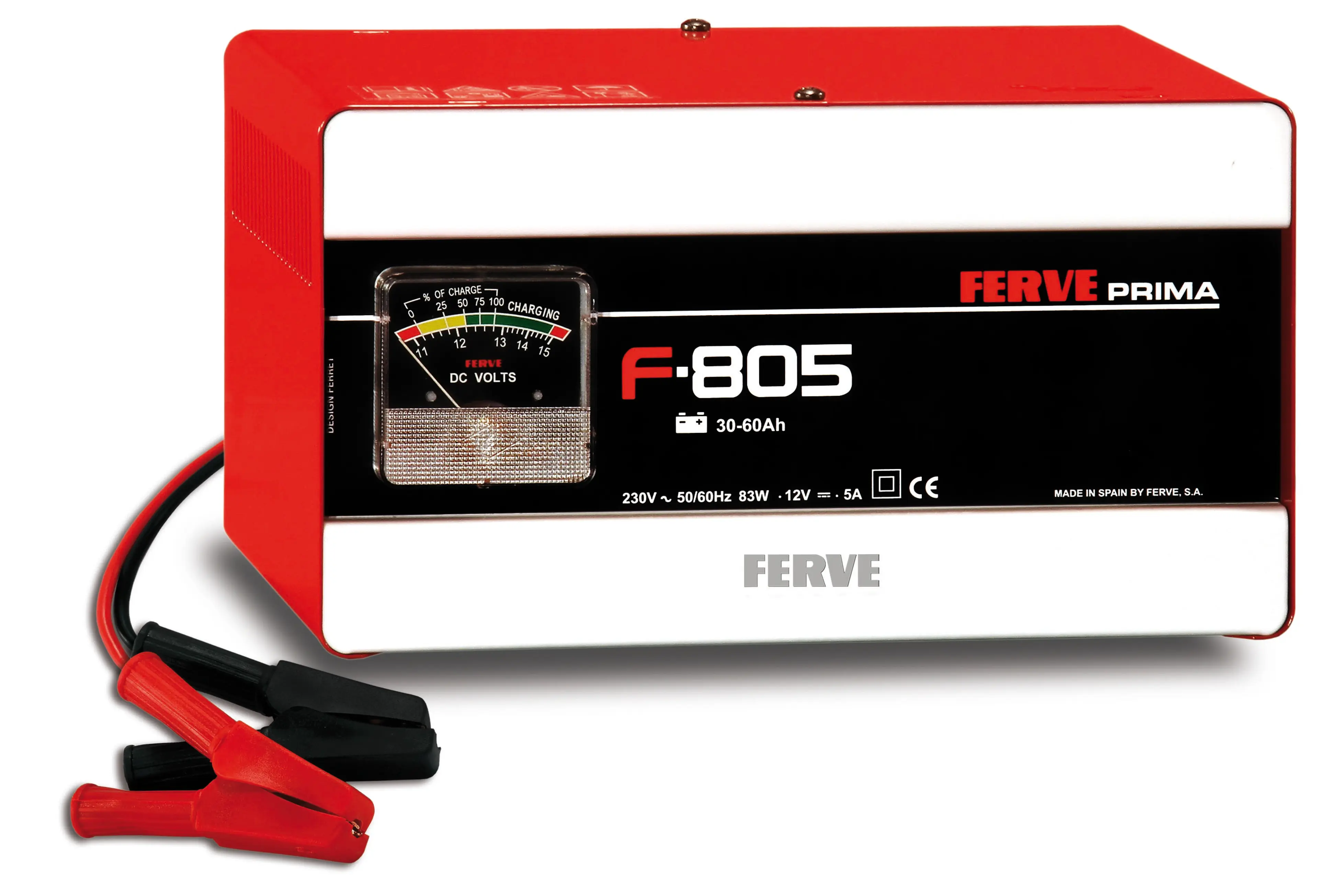 CARGADOR 12V 5 A DESDE 30AH A 60AH