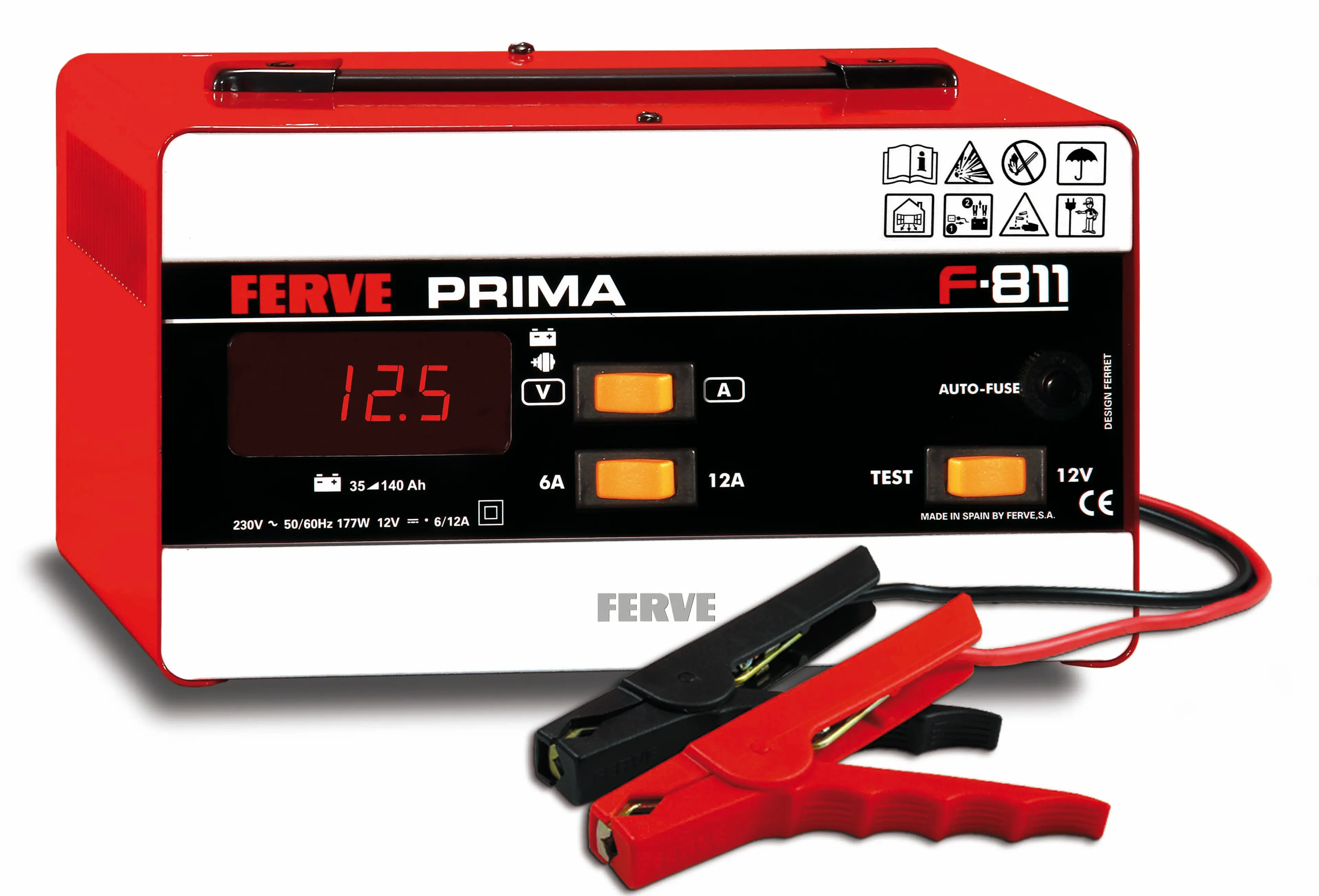 CARGADOR 12V 6-12 A DESDE 35AH A 14