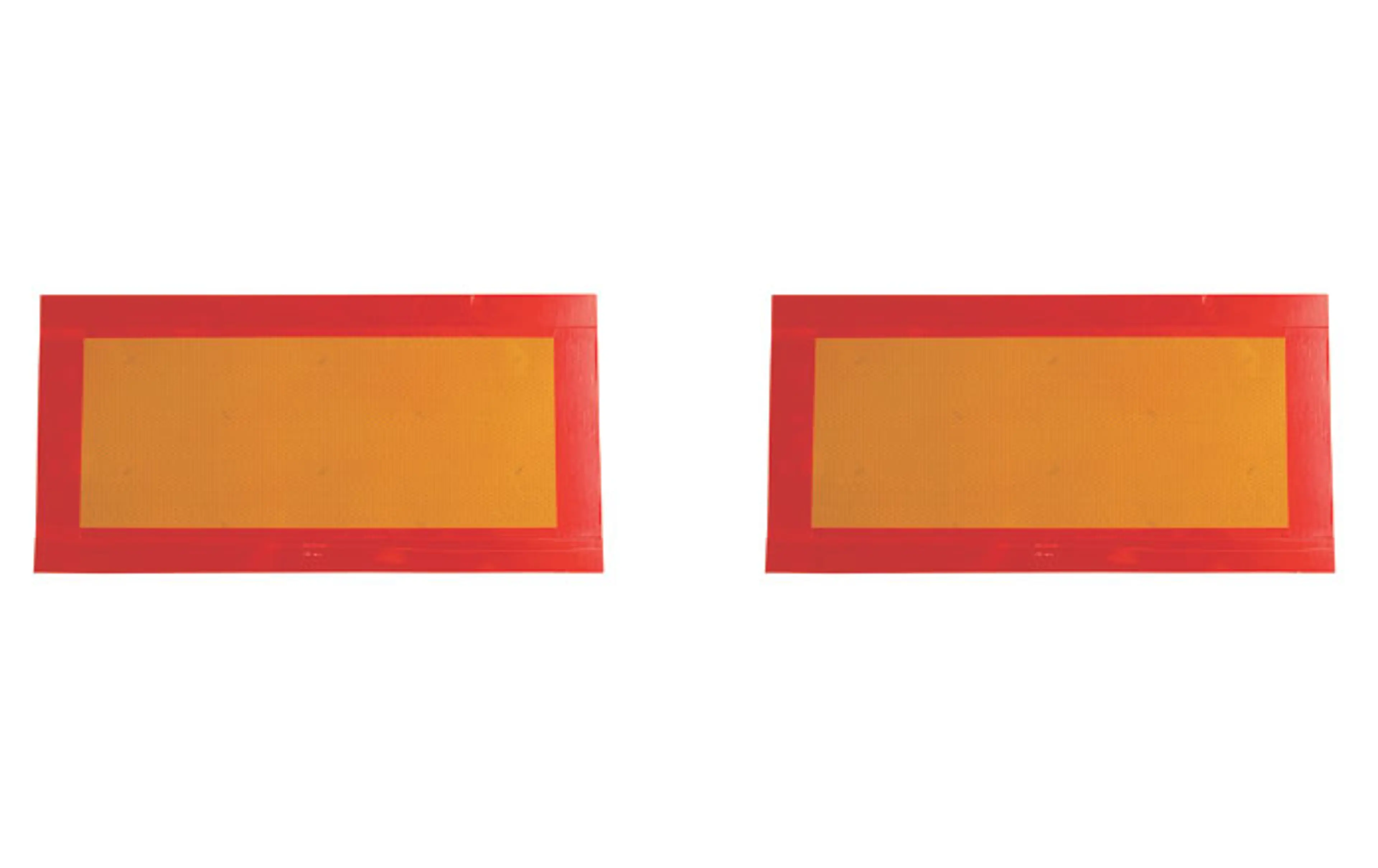 PLACA CORTA 570X200 AMARILLA 1 UNID