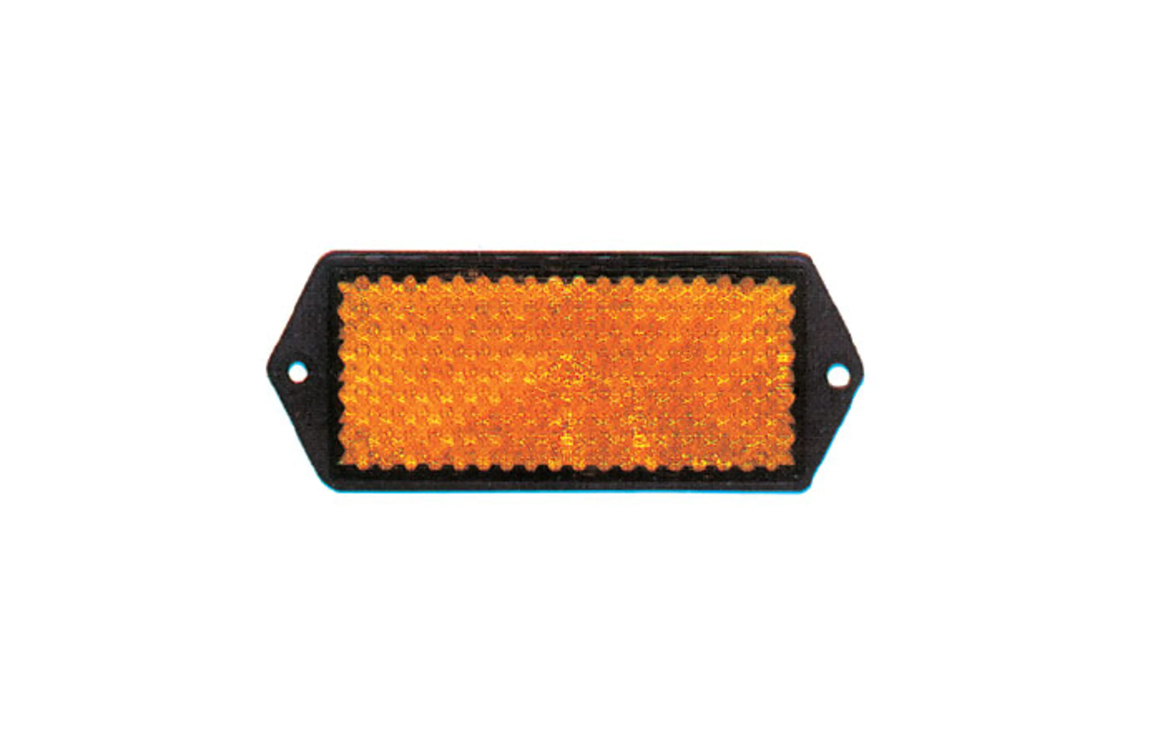 REFLEX RECTANG. C/SOPORTE AMBAR