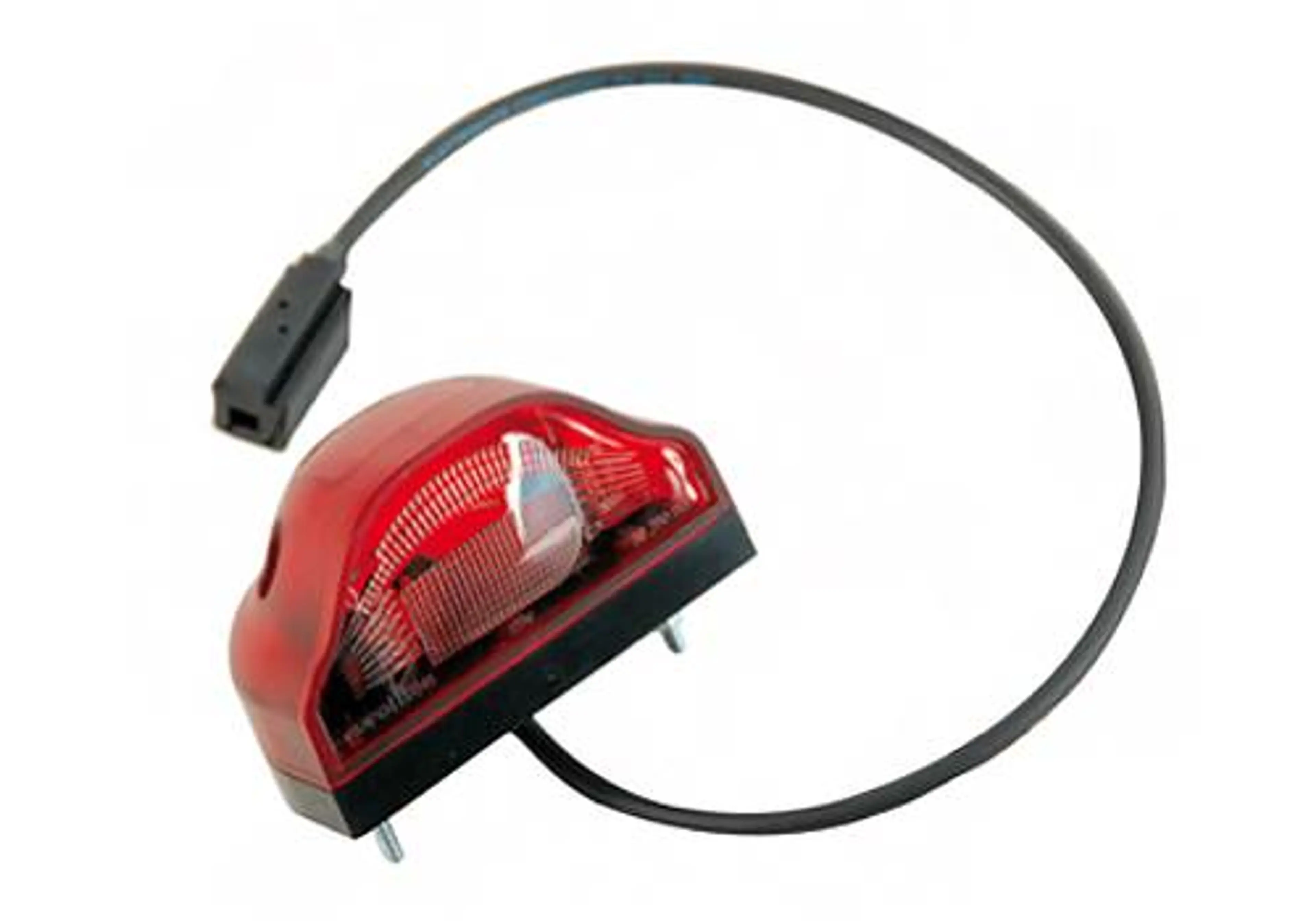 PILOTO MATRICULA ROJO UNIVERSAL 12/