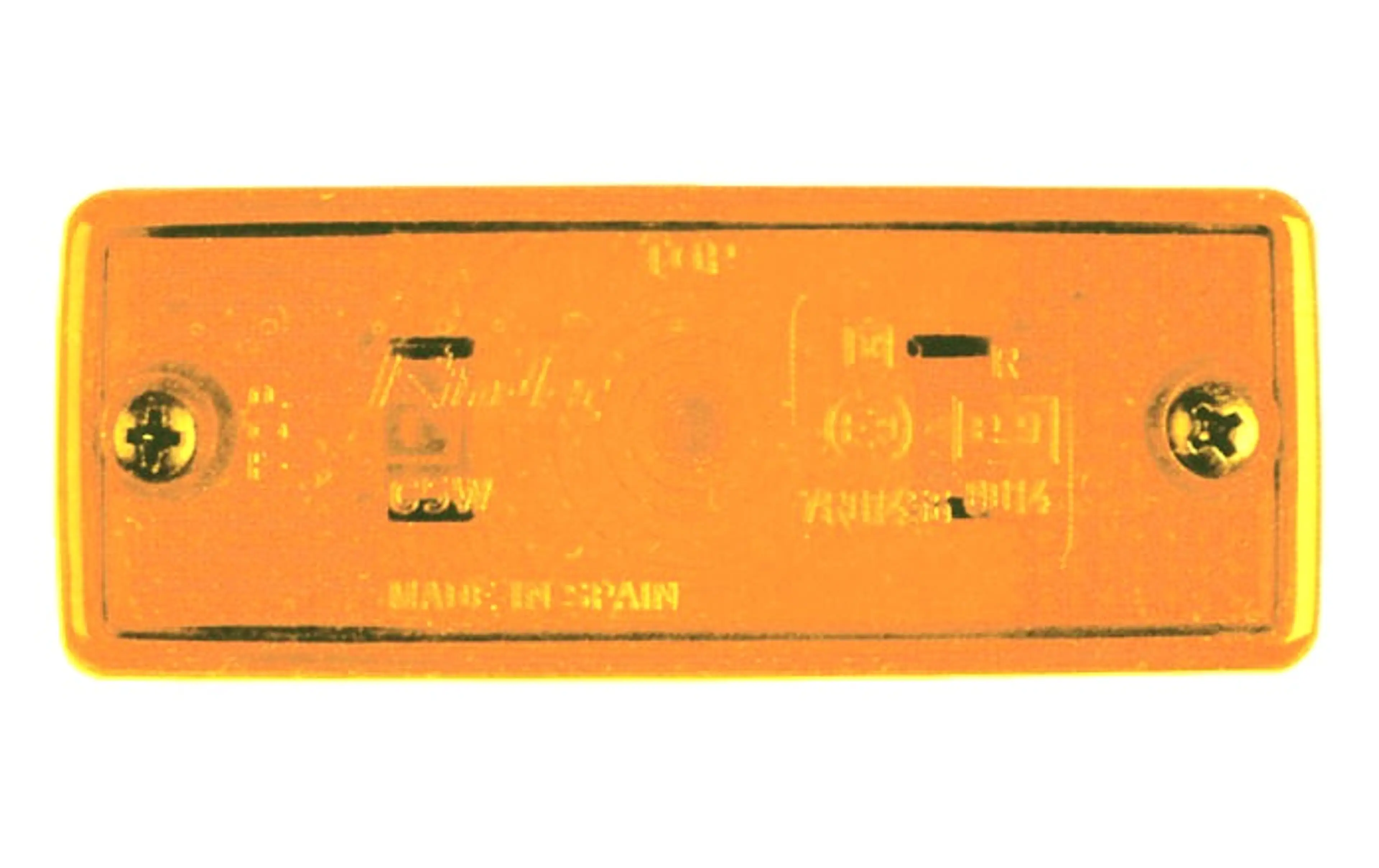 PILOTO LATERAL EMPOTRADO AMBAR*****